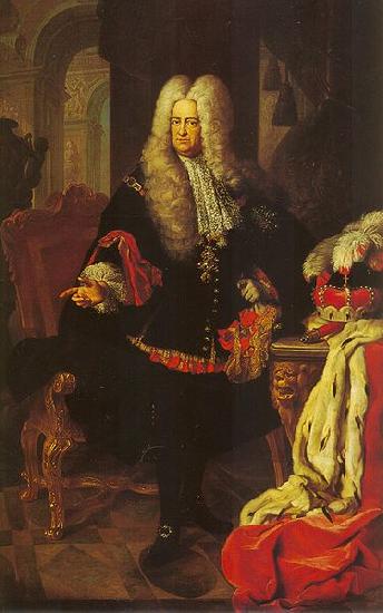 Jakob Philipp Hackert Portrait of Charles III Philip oil painting picture